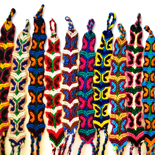 Butterfly friendship bracelet Bracelets Unique Batik
