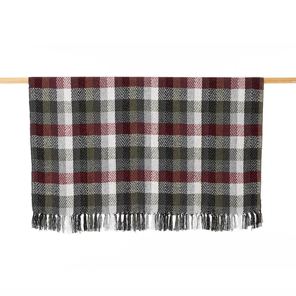 Forest Plaid Rethread Throw Home Goods SERRV International