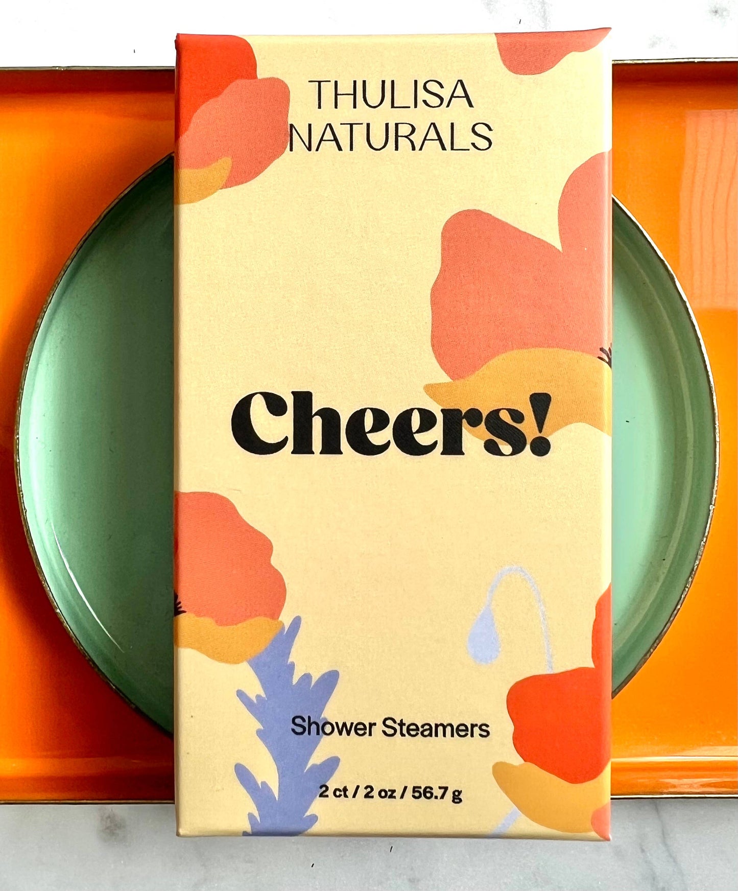 Shower steamers/ Grapefruit/ 2 pack gift/ Cheers Home Goods Thulisa Naturals | Bath + Body