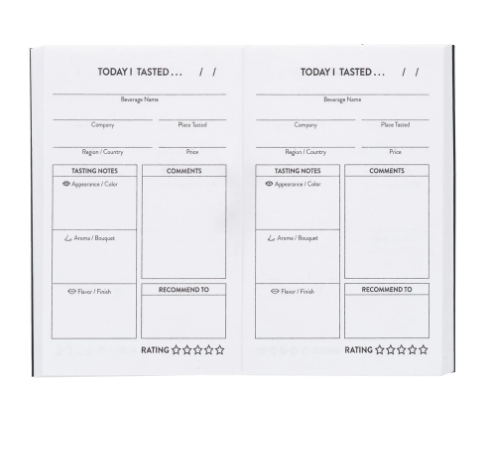 BEER TASTING POCKET JOURNAL Home Goods Matr Boomie