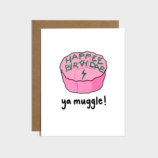 Happy Birthdae Ya Muggle Card Home Goods Brittany Paige   