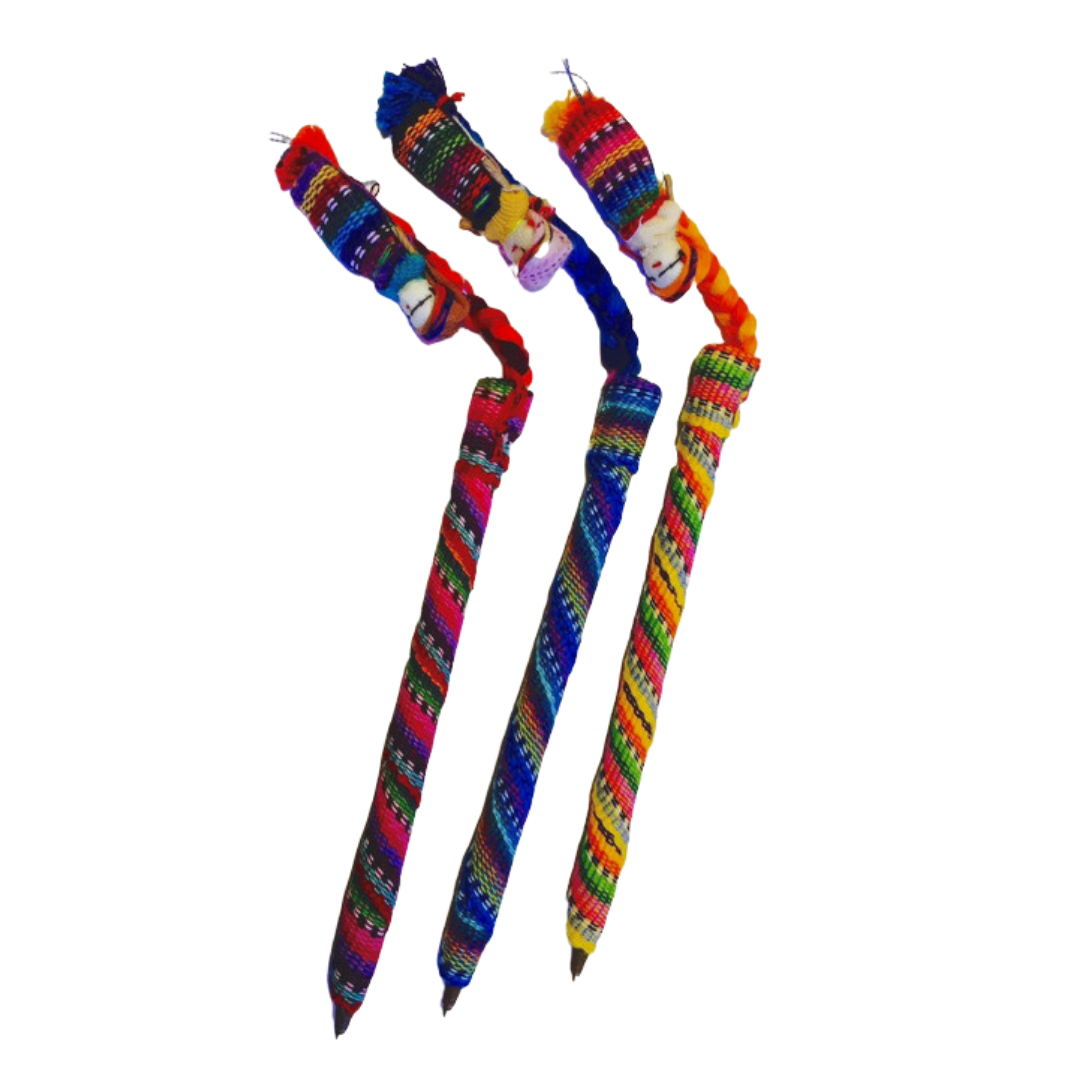 Worry Doll Pen from Guatemala Accessories Lumily   