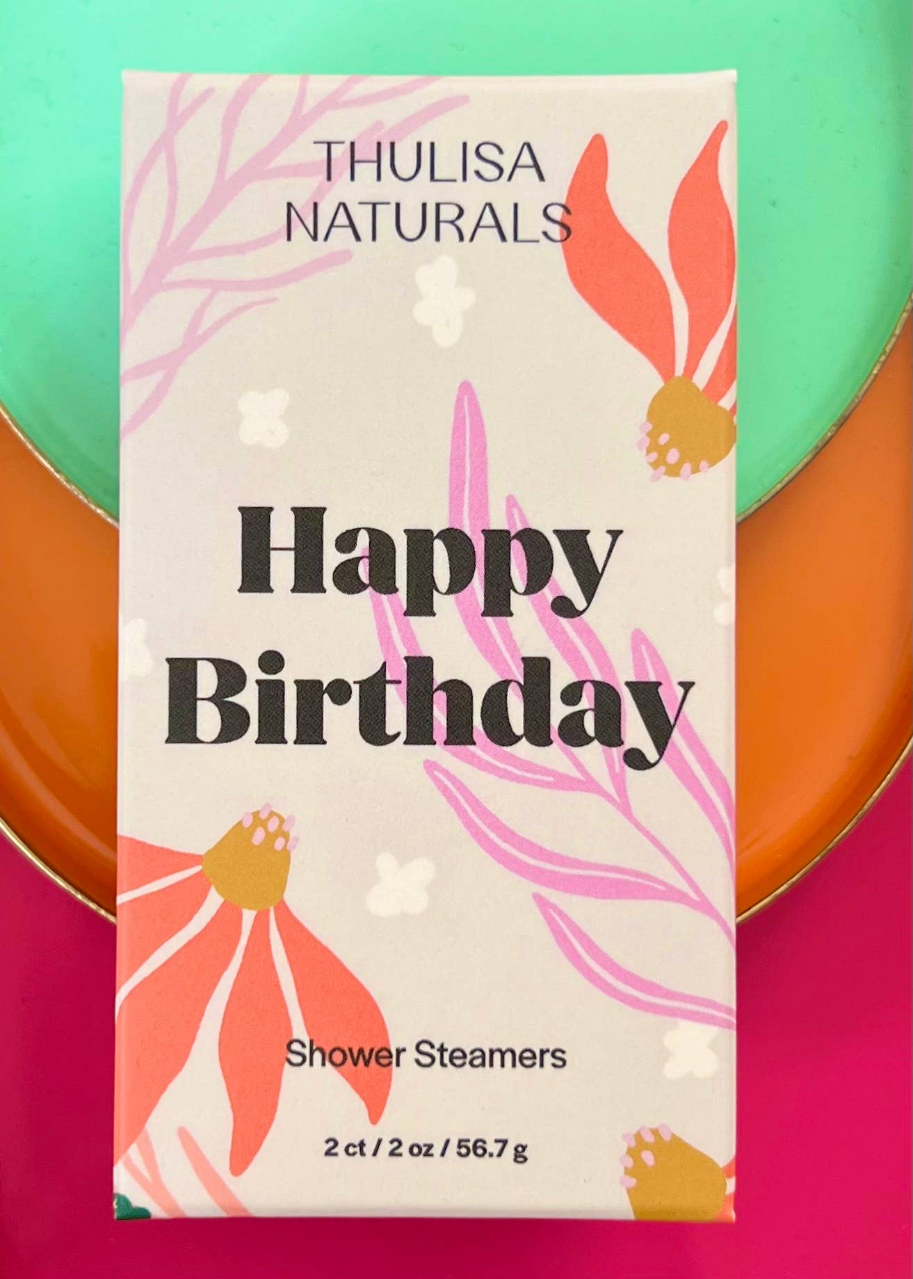 Shower steamers/ Lavender geranium/ 2 pack / Happy Birthday Home Goods Thulisa Naturals | Bath + Body   