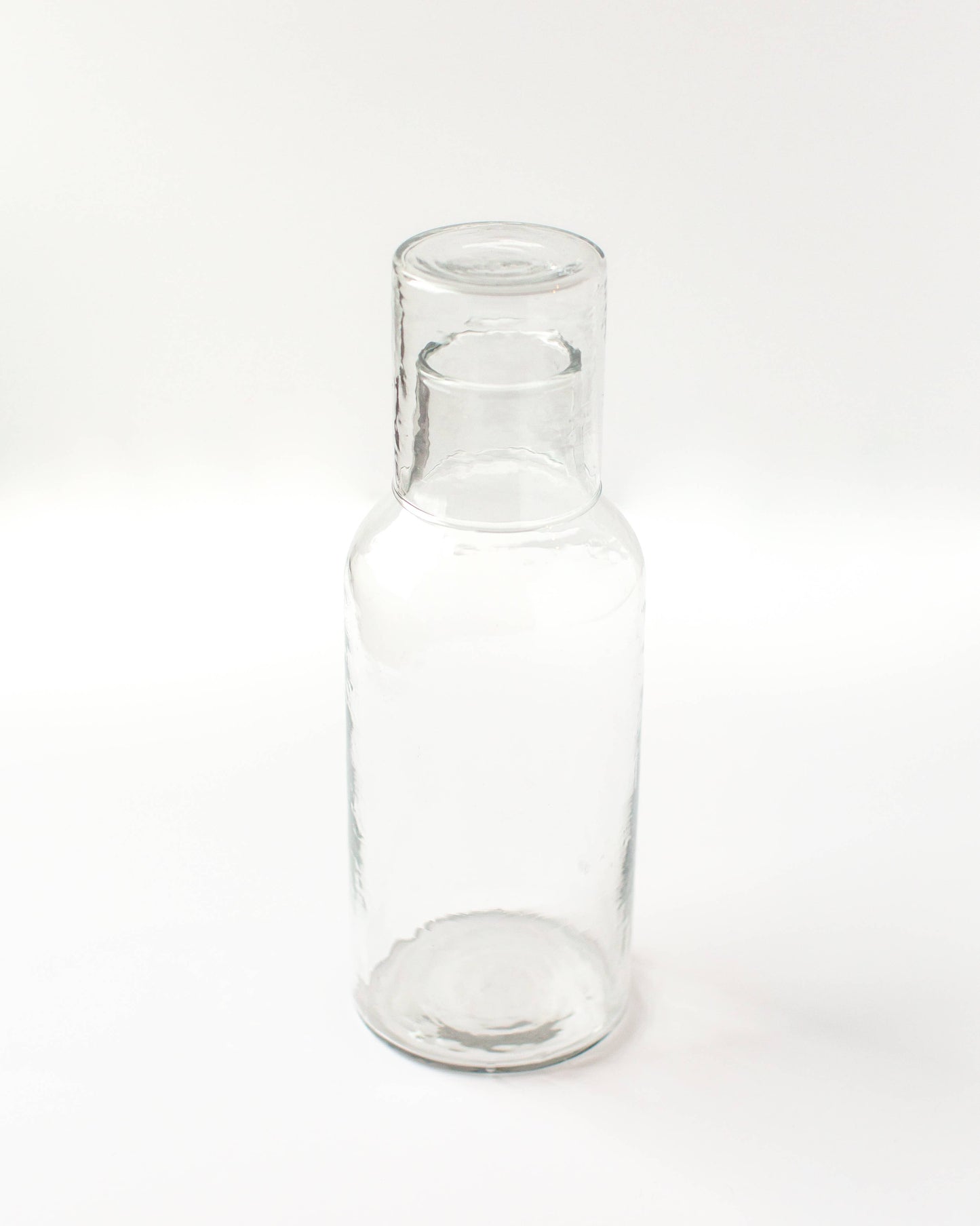 Handblown Hammered Glass Carafe Home Goods Creative Women