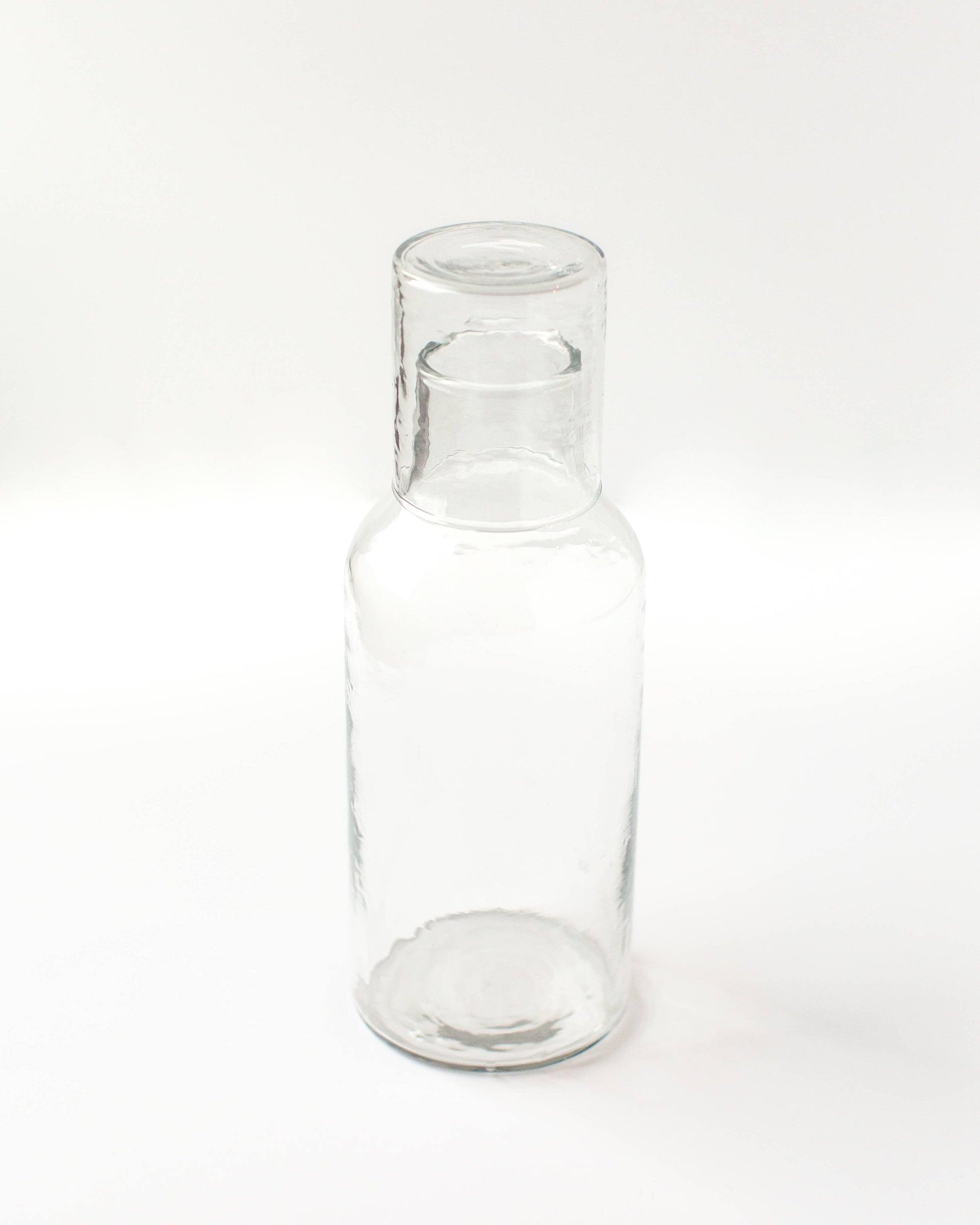 Handblown Hammered Glass Carafe Home Goods Creative Women