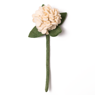 Felt Hydrangea Flower: Periwinkle  Global Goods Partners   