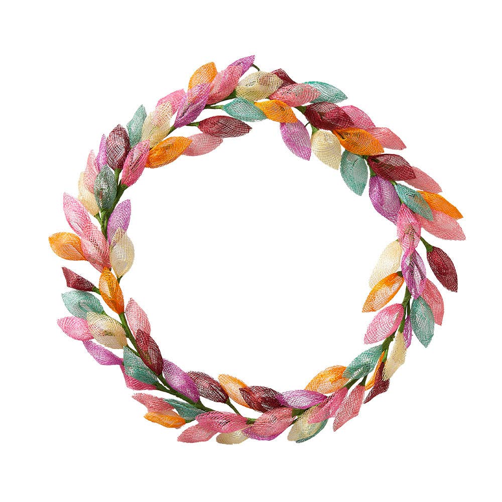 Woven Petal Wreath Home Decor SERRV International   