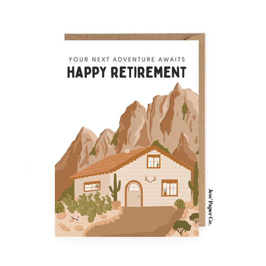 Happy Retirement Card Home Goods Jess' Paper Co.   