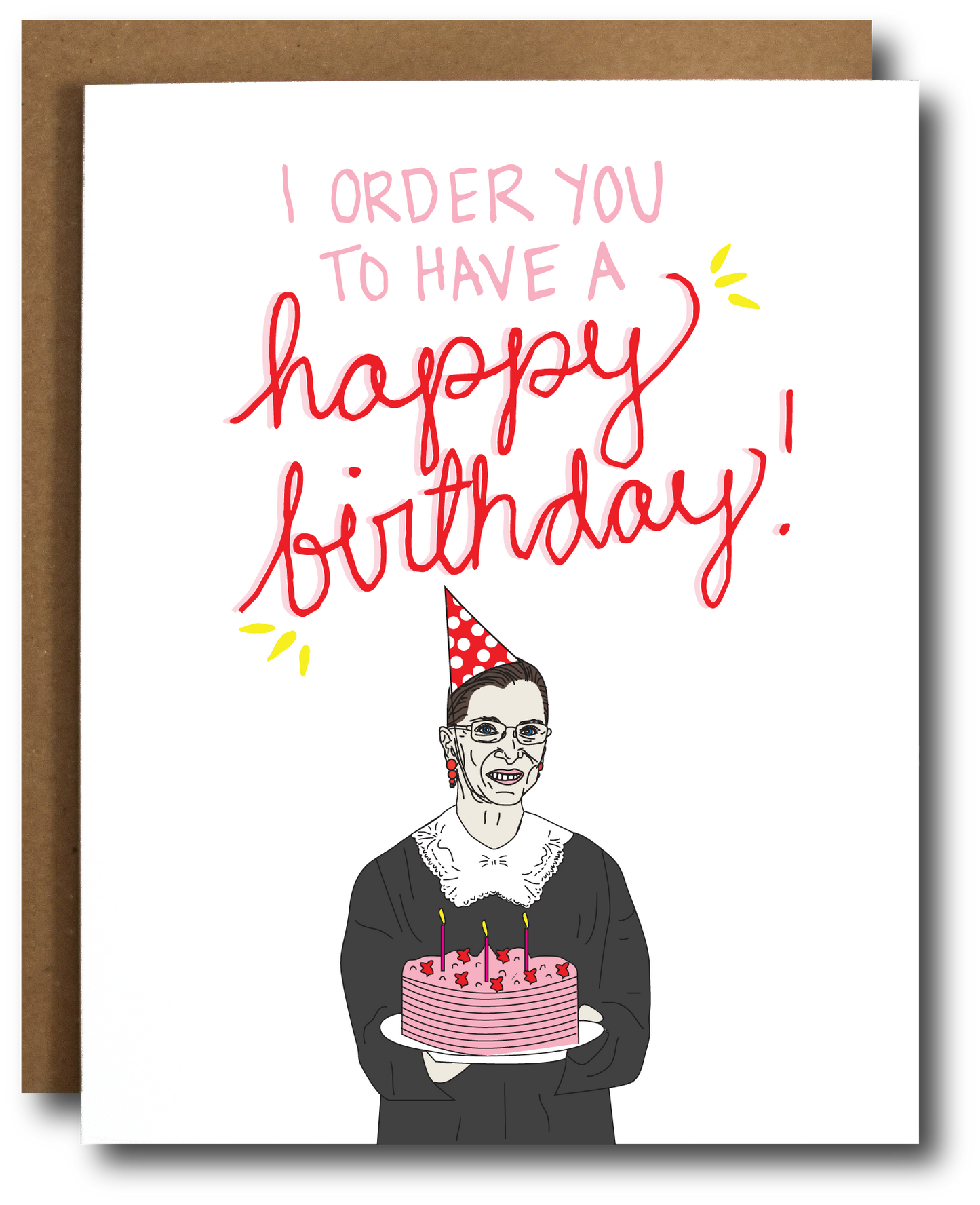 Ruth Bader Ginsburg Birthday Card  The Card Bureau   