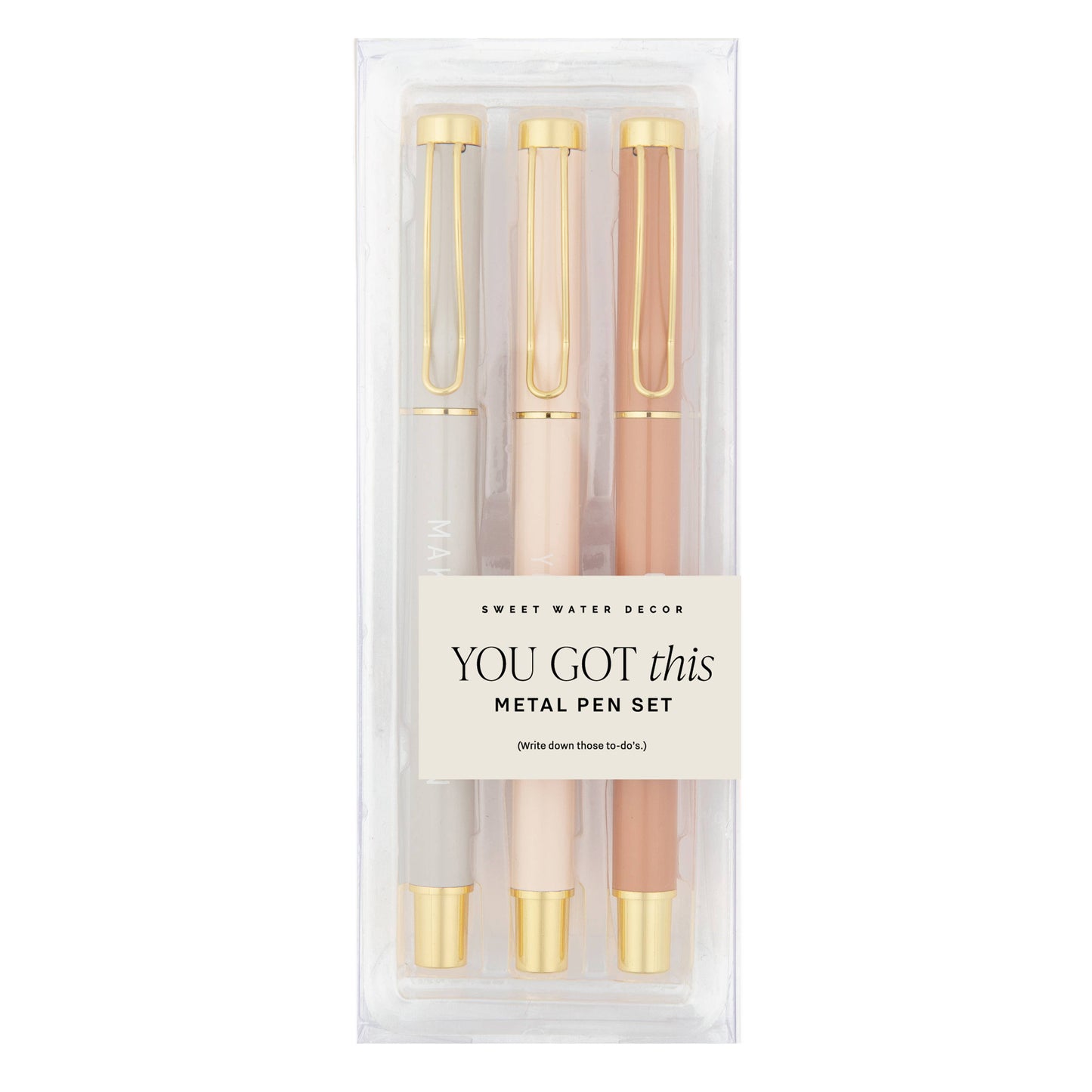 You Got This Metal Pen Set Accessories Sweet Water Decor   