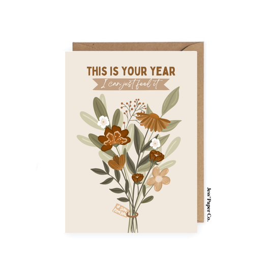 This is Your Year Card Home Goods Jess' Paper Co.   