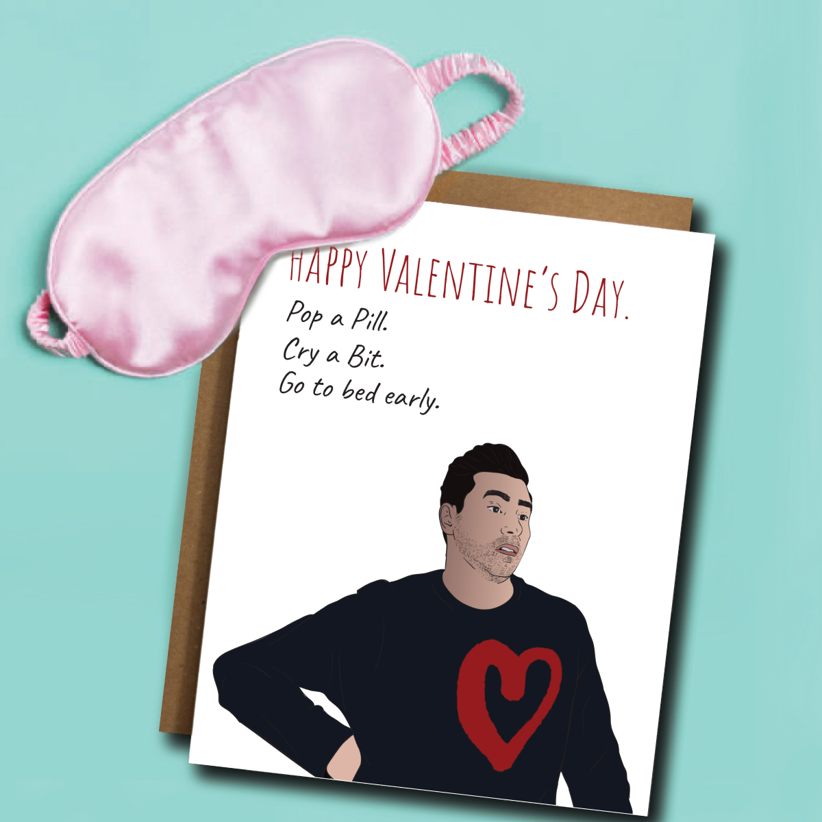 Schitt’s Creek Funny Valentine's Day Card Home Goods The Card Bureau   