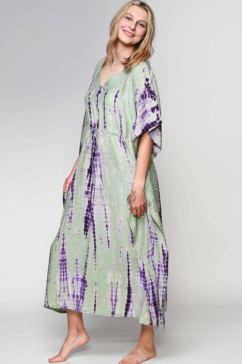 Shibori Caftans Sevya Handmade