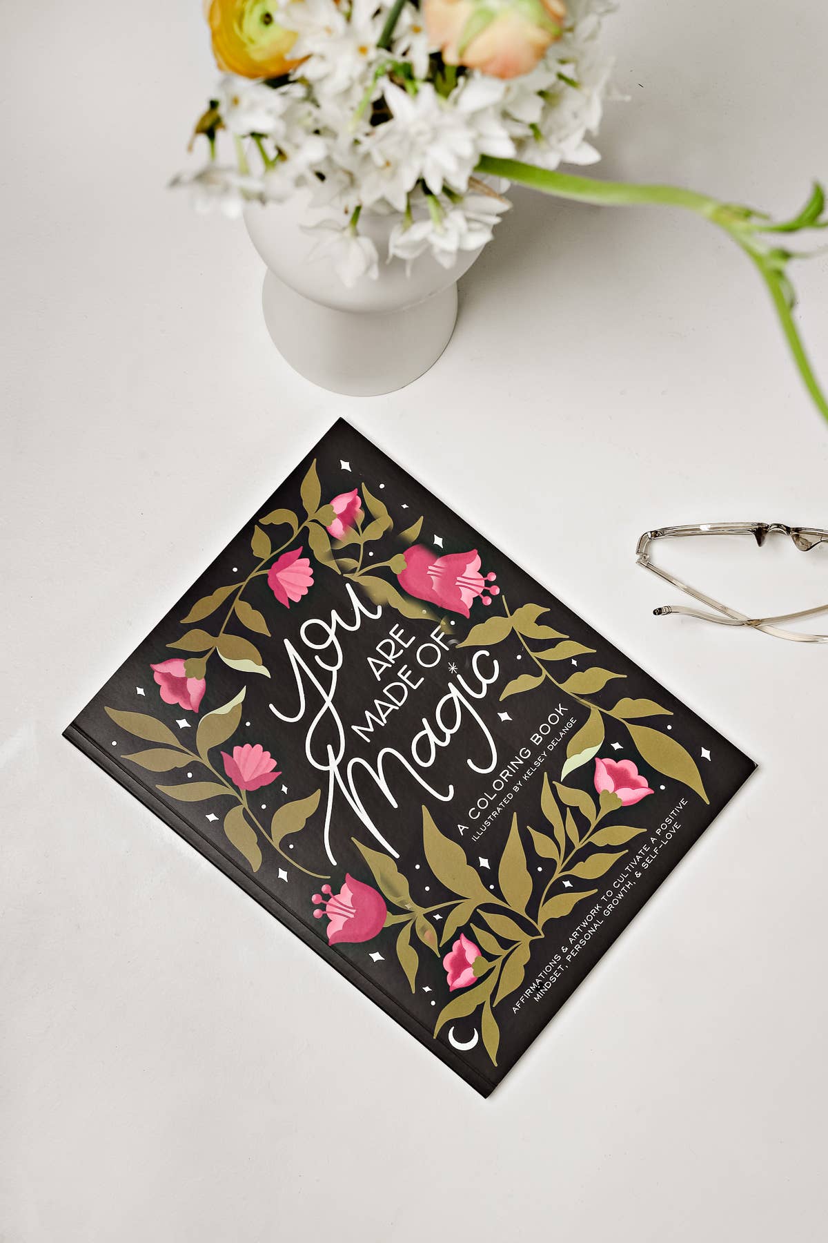 You are Made of Magic: Coloring book with Affirmations Home Goods Blue Star Press