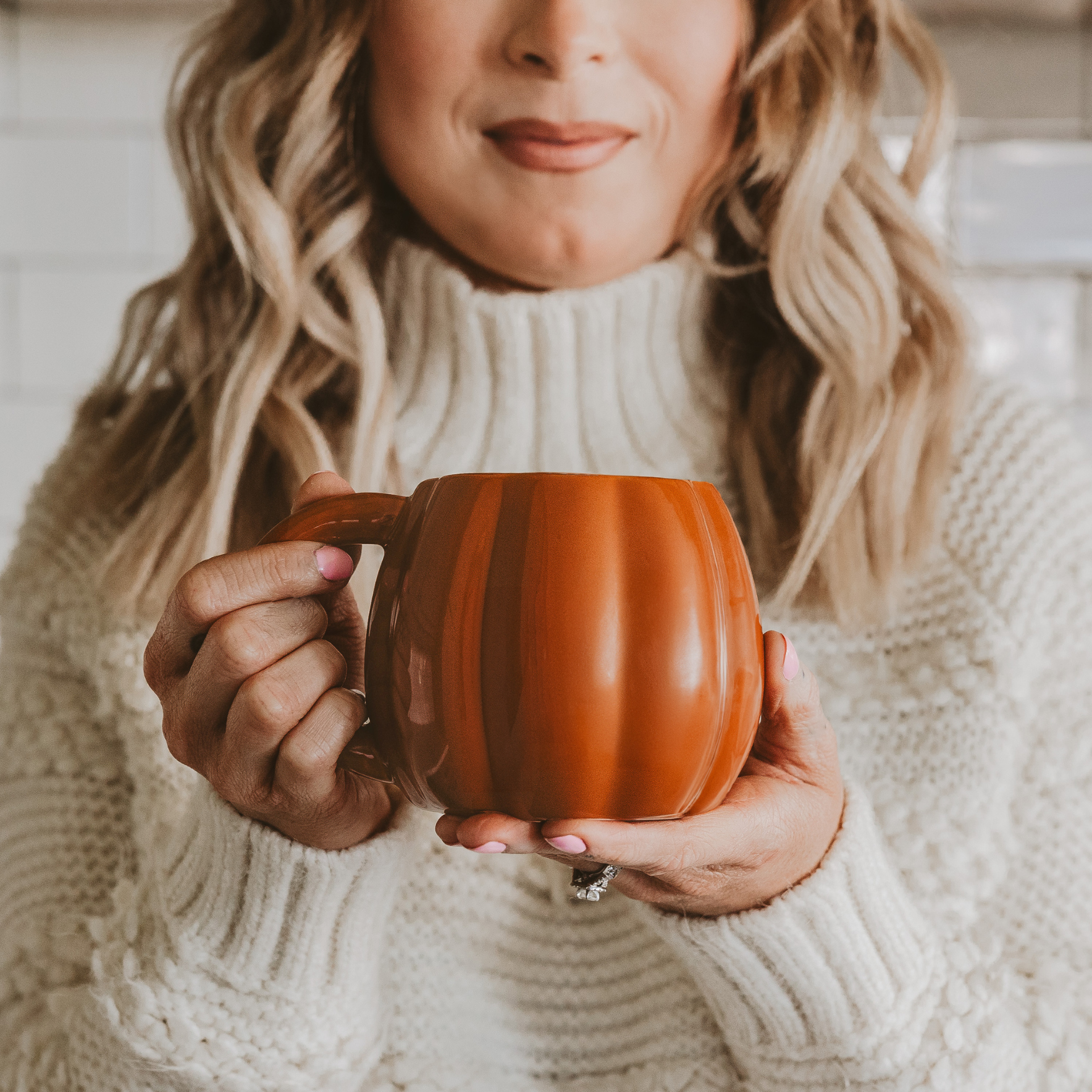 Orange Pumpkin Coffee Mug Home Goods Sweet Water Decor   