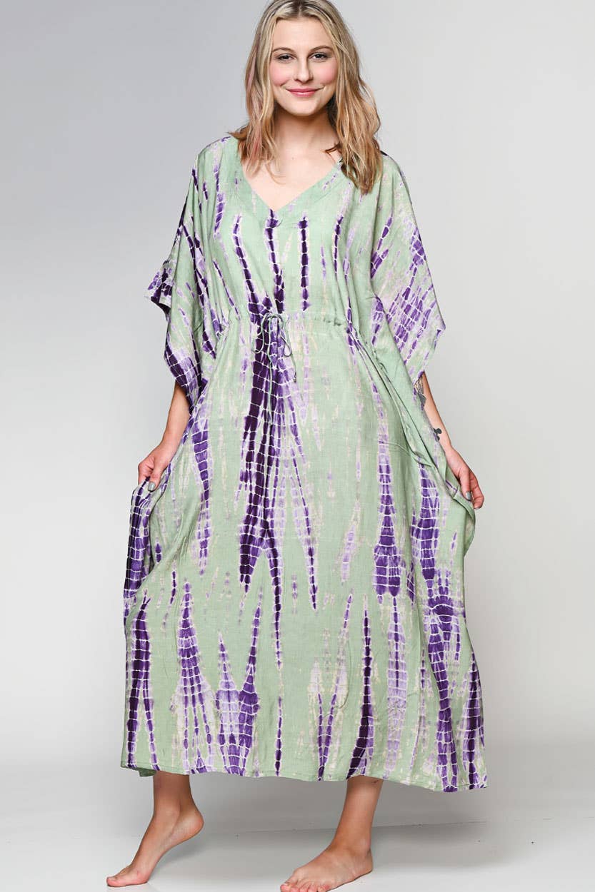 Shibori Caftans Sevya Handmade