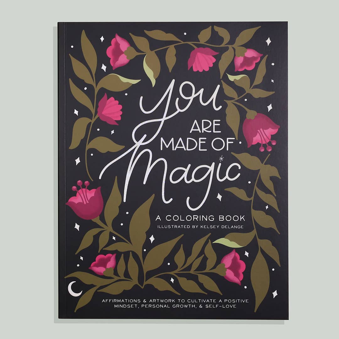 You are Made of Magic: Coloring book with Affirmations Home Goods Blue Star Press