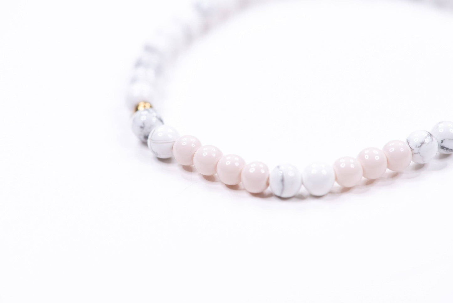 Morse Code Bracelet | BRIDE: Mother of Pearl & Blue Lace Agate  ETHICGOODS   