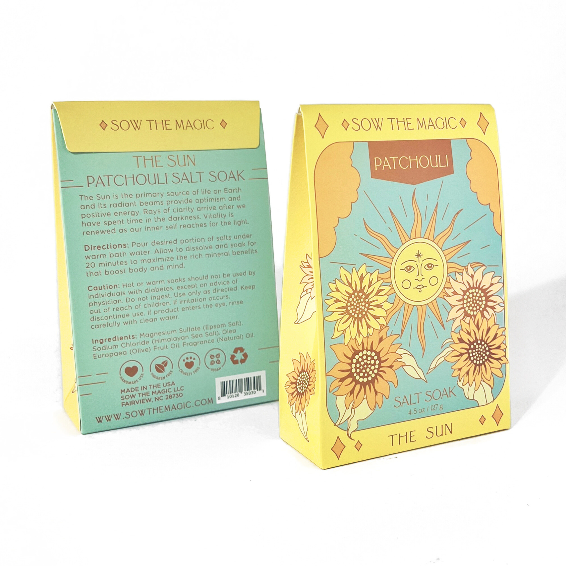 The Sun Salt Soak in Patchouli Home Goods Sow the Magic