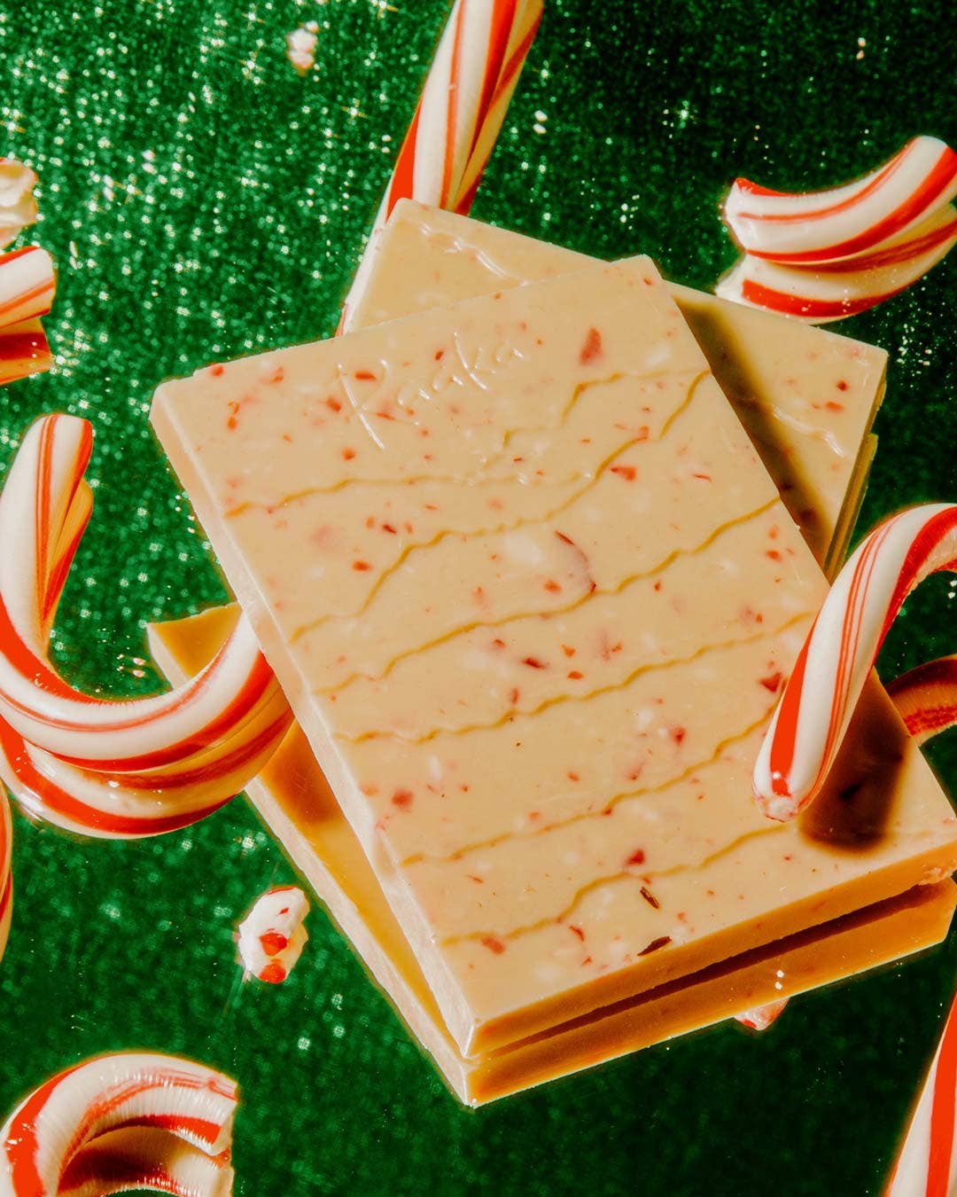 Candy Cane White Chocolate - Christmas Holiday Limited Batch Home Goods Raaka Chocolate   