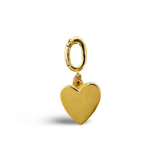 Heart Gold Charm Charm Bar Ethic Goods