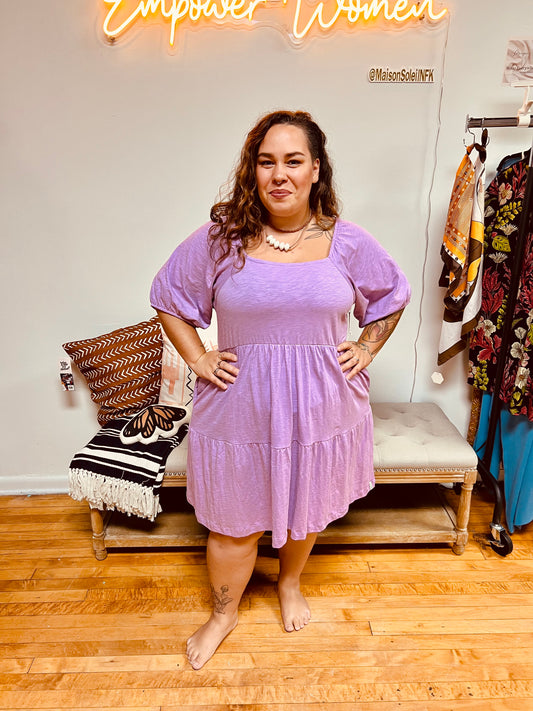 Bowen Dress - Lilac Dresses Known Supply   