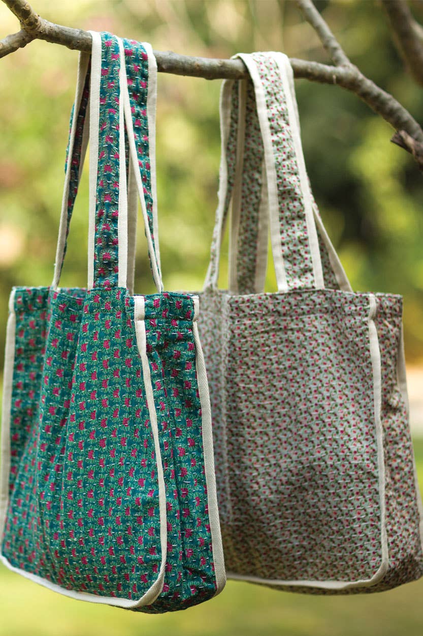 Kantha Market Bags Bags Sevya Handmade   