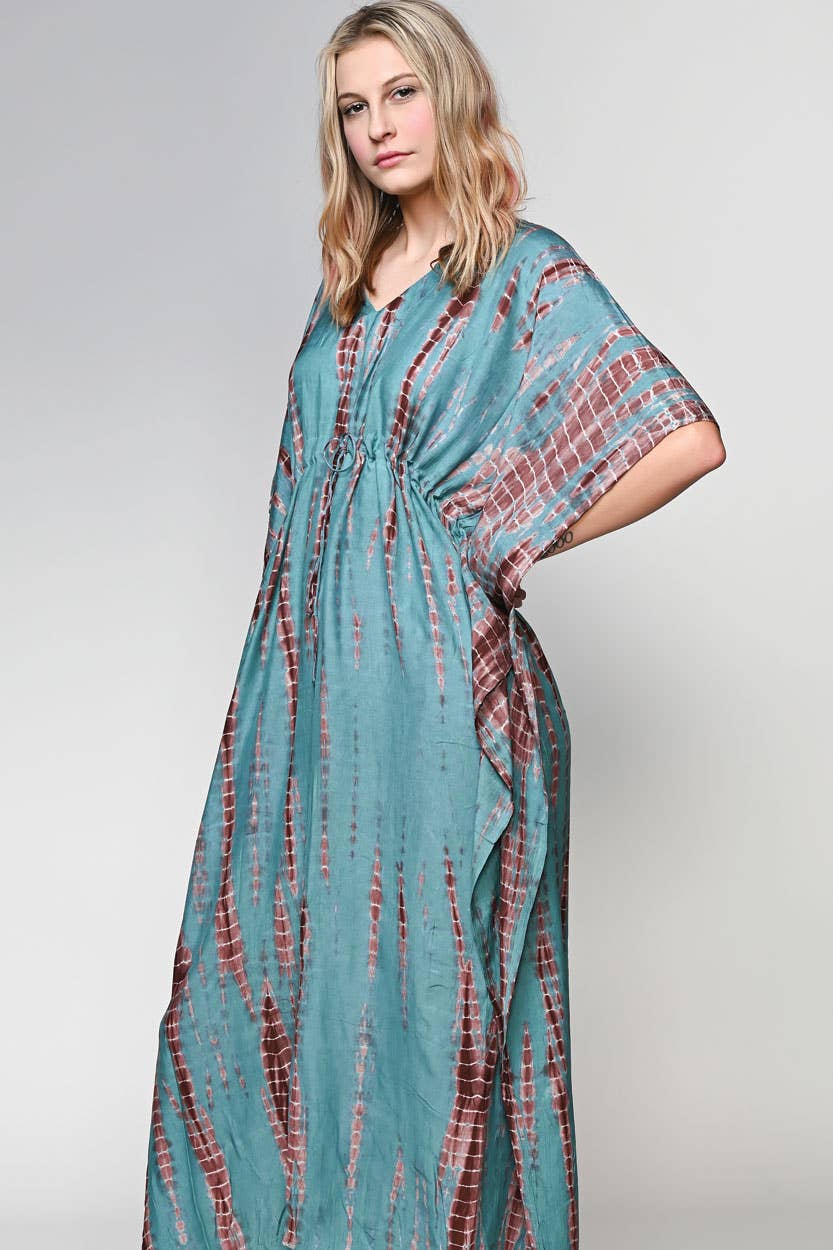 Shibori Caftans Sevya Handmade