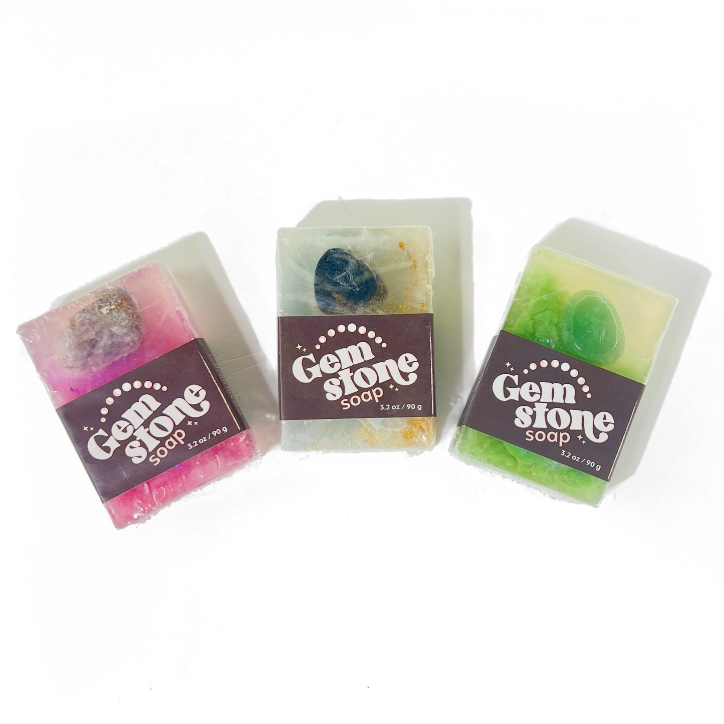 Handmade Crystal Gemstone Bar Soap Home Goods Sow the Magic   