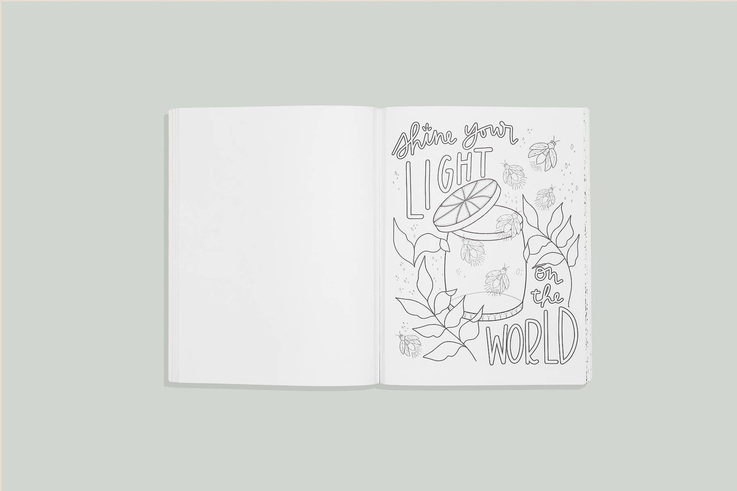 You are Made of Magic: Coloring book with Affirmations Home Goods Blue Star Press