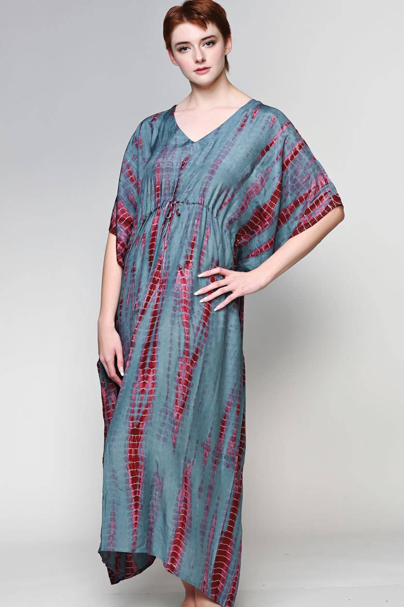 Shibori Caftans Sevya Handmade