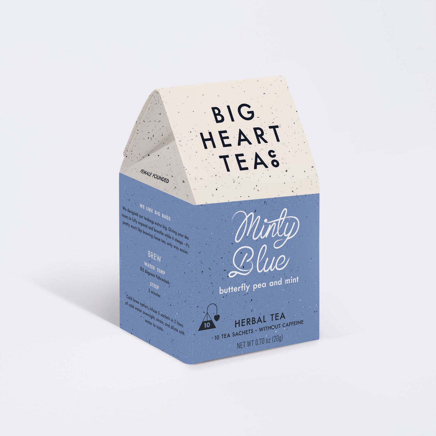 Minty Blue 10 ct Tea Bags  Big Heart Tea Co.   