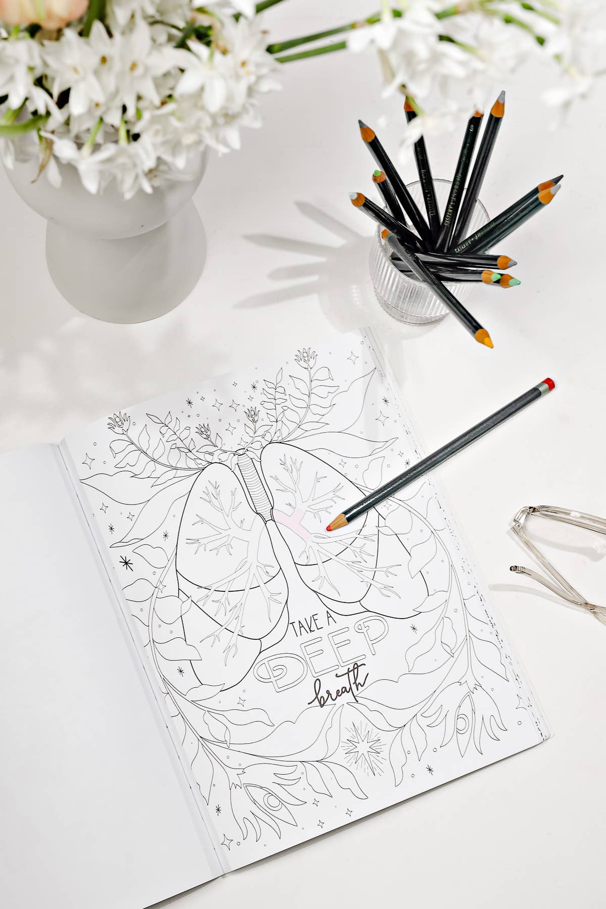 You are Made of Magic: Coloring book with Affirmations Home Goods Blue Star Press