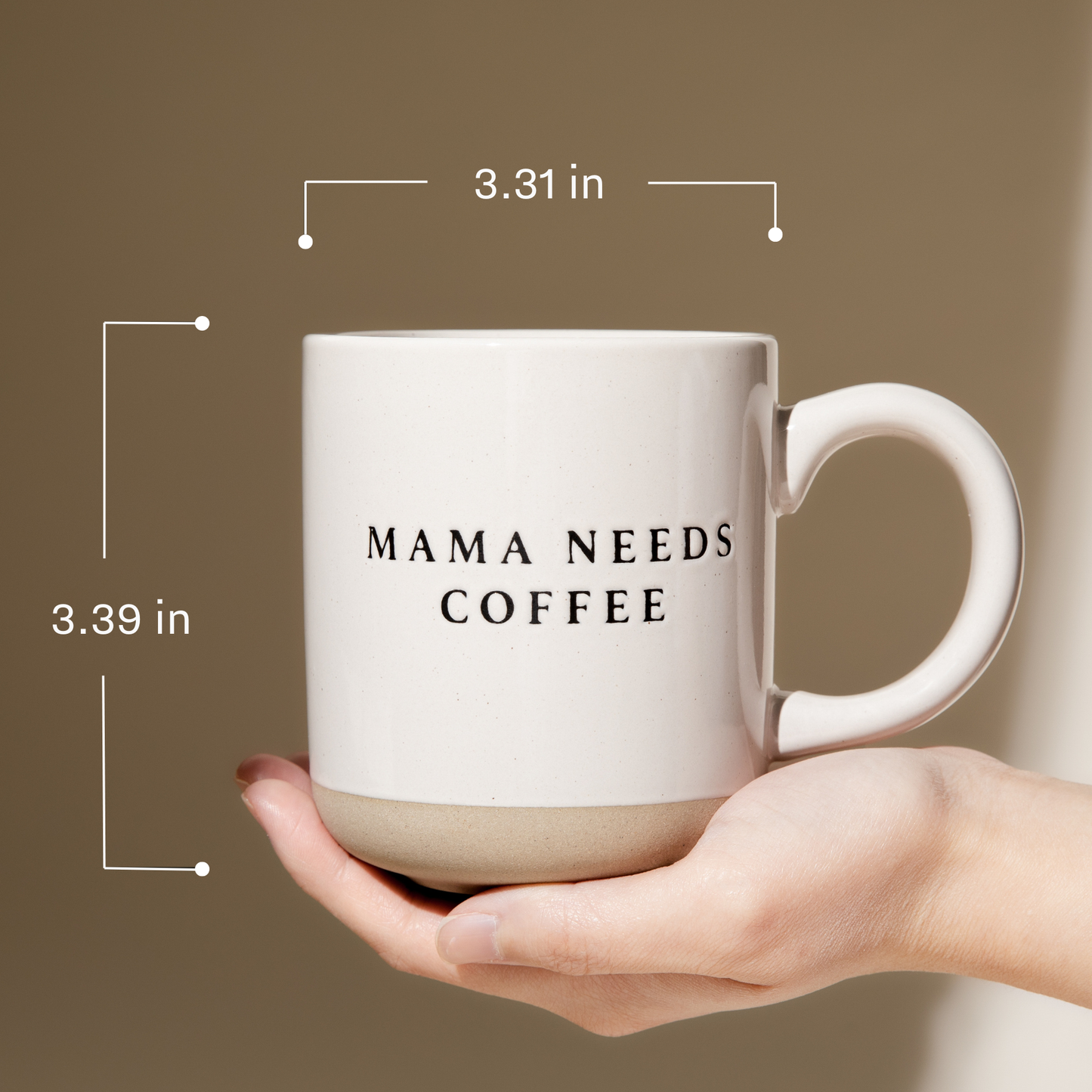 Mama Needs Coffee Stoneware Coffee Mug Home Goods Sweet Water Decor   