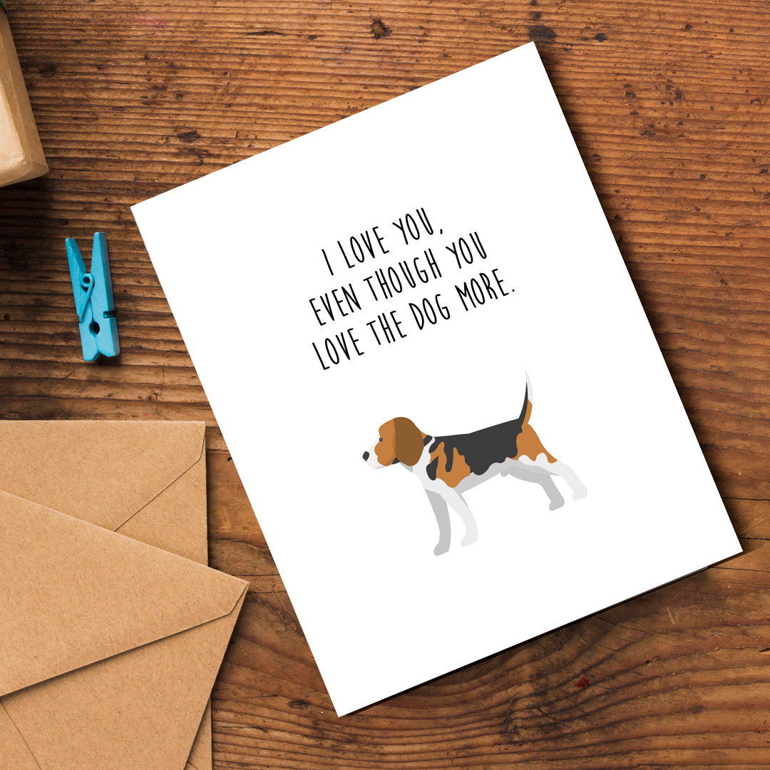 Dog Love Card Home Goods The Card Bureau   