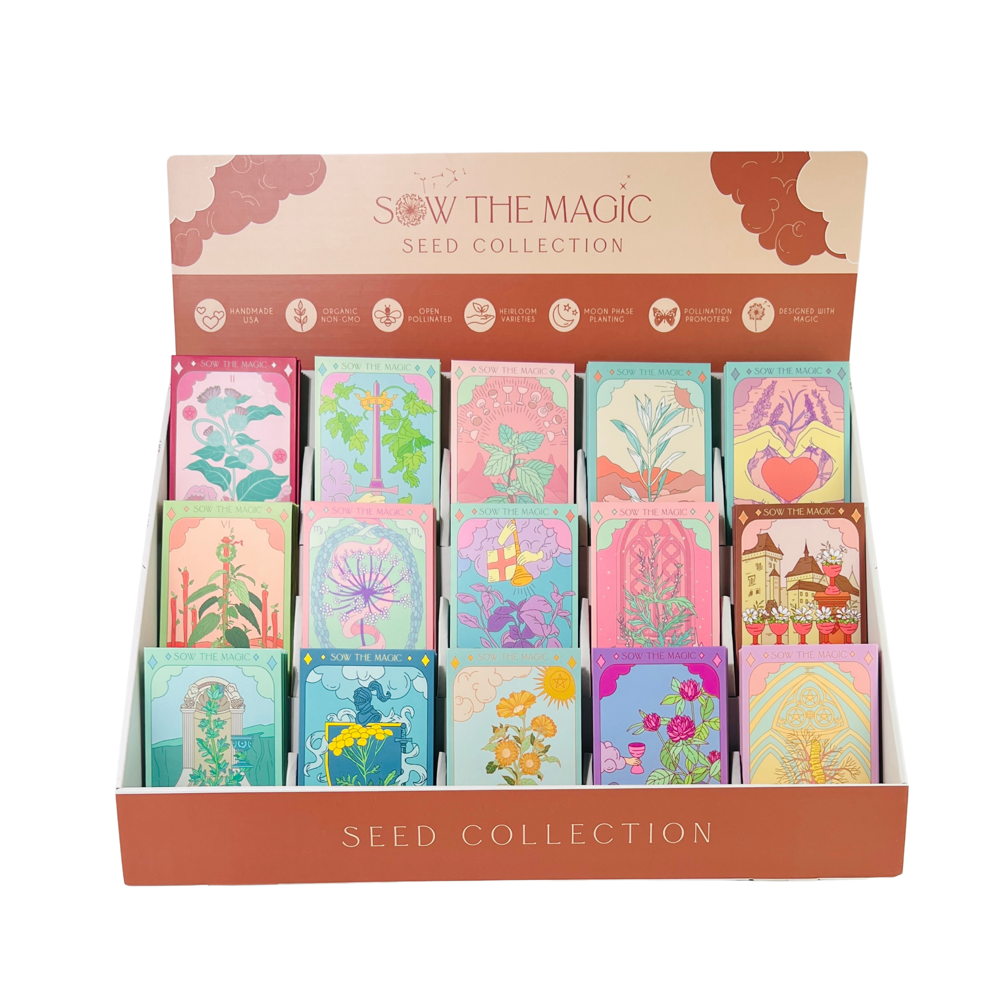 Herb Garden Tarot Seed Collection Home Goods Sow the Magic