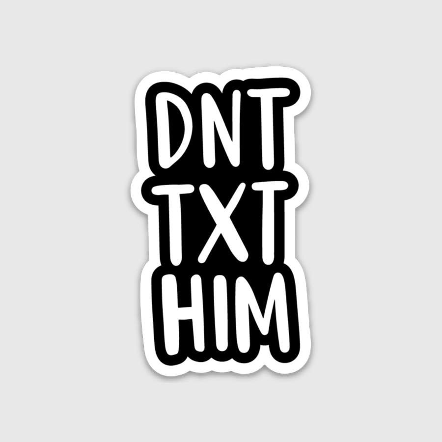 DNT TXT HIM Sticker Accessories Brittany Paige