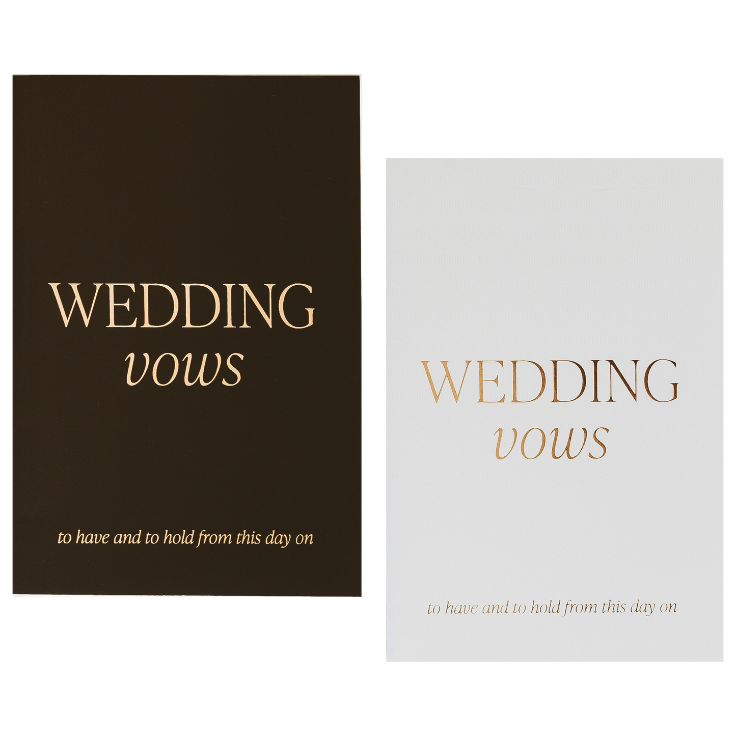 Wedding Vows Booklet Set - Wedding Gifts & Cards Home Goods Sweet Water Decor