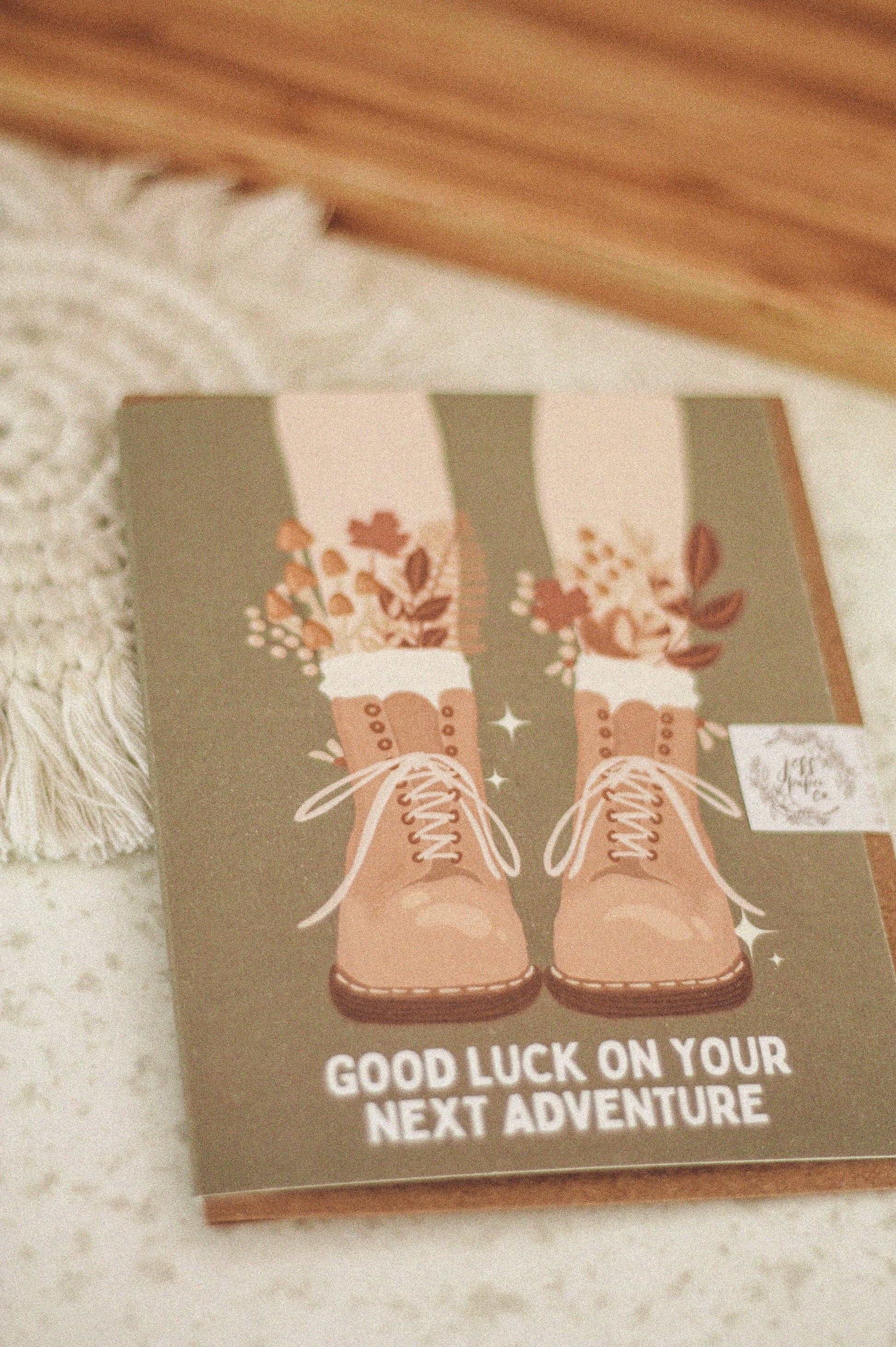 Good Luck on your Next Adventure Card Home Goods Jess' Paper Co.   