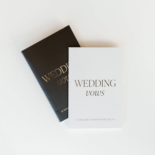 Wedding Vows Booklet Set - Wedding Gifts & Cards Home Goods Sweet Water Decor