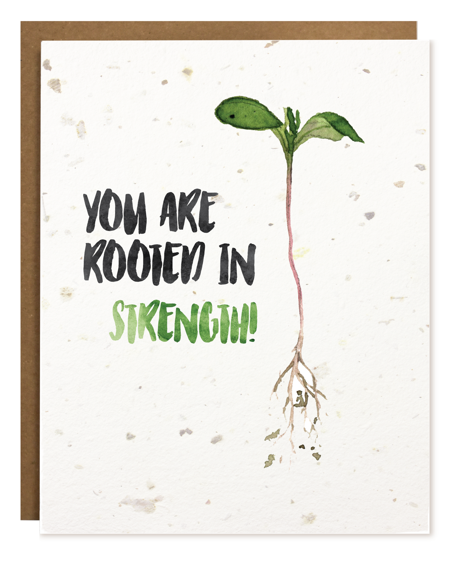 TOKA | Rooted in Strength | Plantable Card  The Card Bureau   