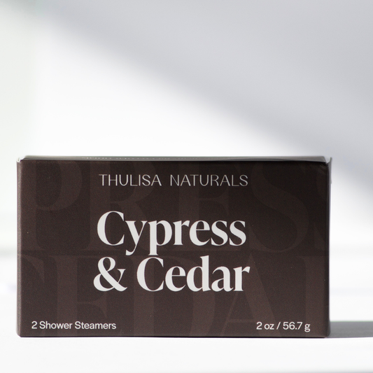 Men's Shower Steamers | Cedar-Cypress | Men’s Grooming Home Goods Thulisa Naturals | Bath + Body