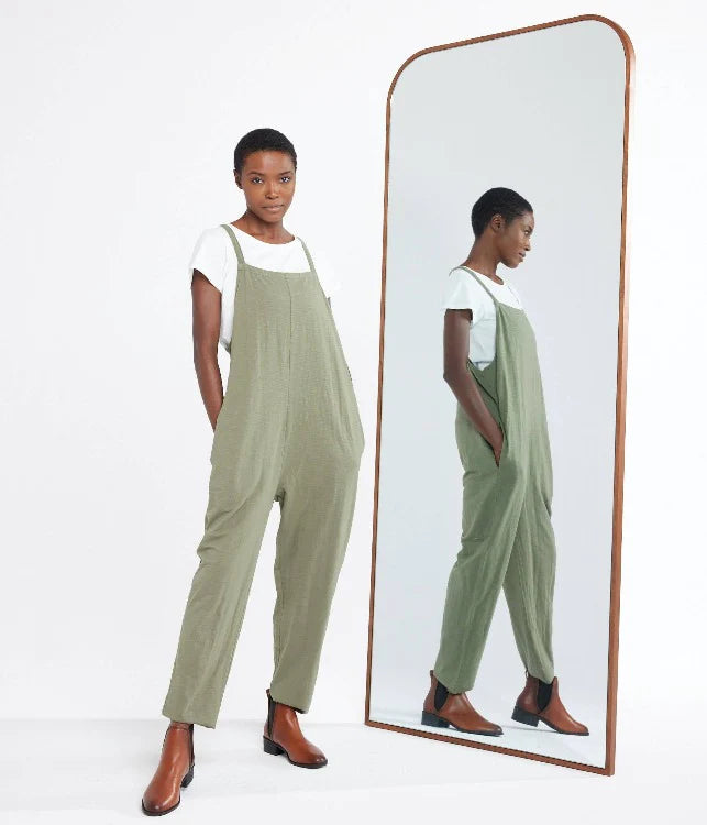 Cadence Overalls - Army Green
