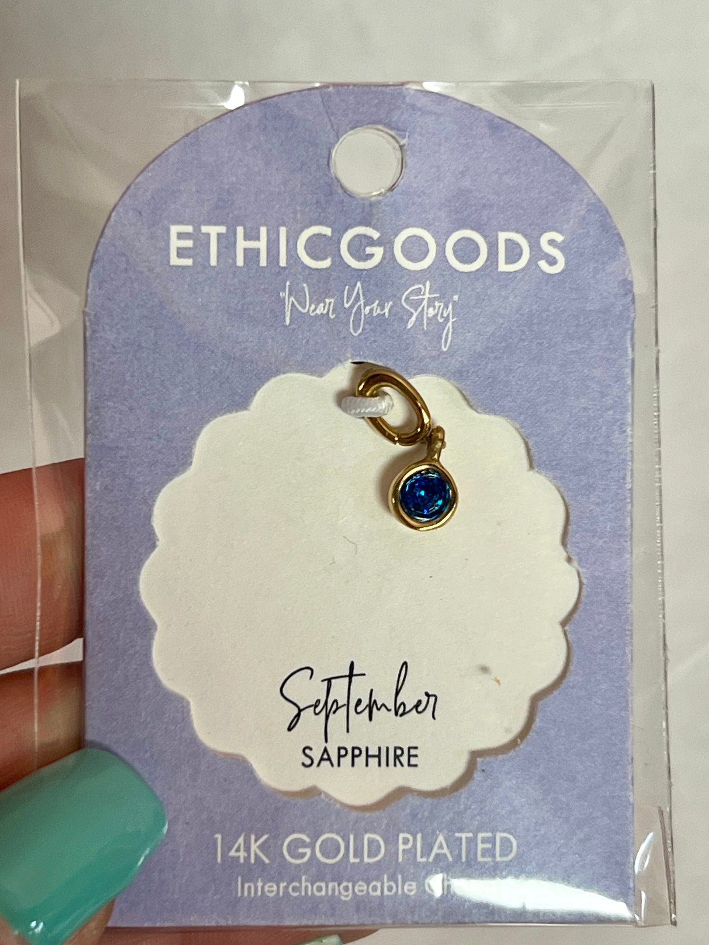 September Birthstone Charm Bracelets Ethic Goods