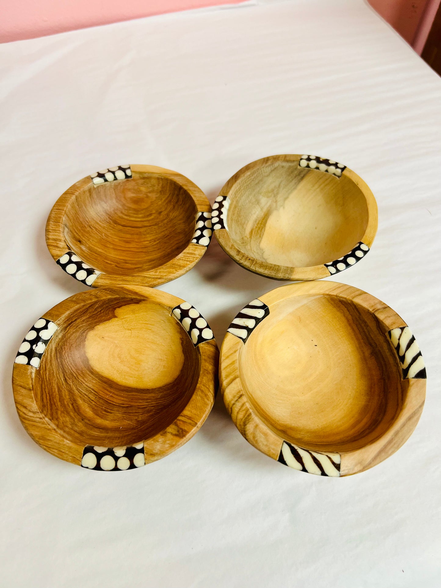 Kenyan Dip bowls - Set of 4 Home Decor Mirror of Hope Foundation   