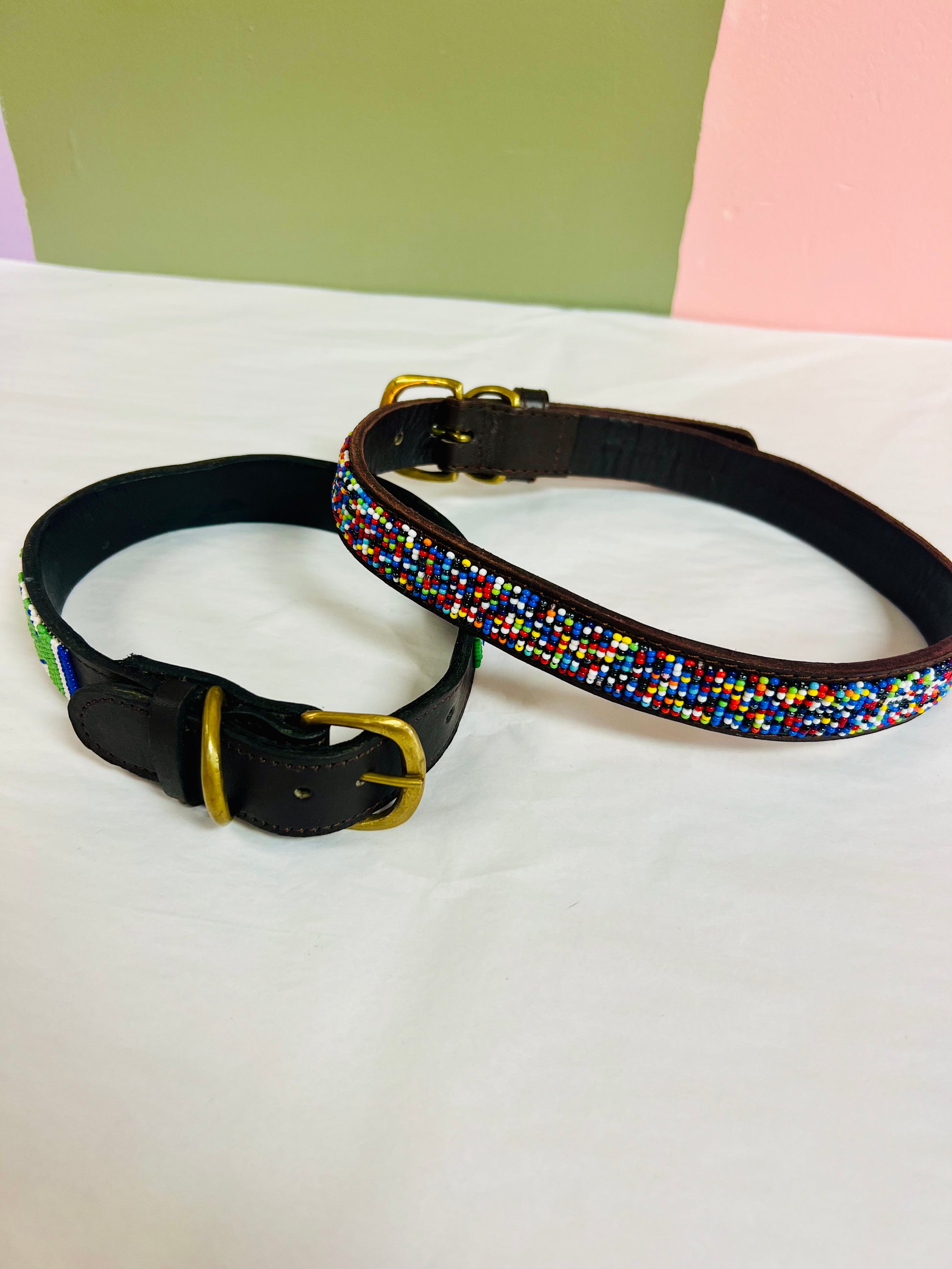 Beaded Dog Collar Accessories Mirror of Hope Foundation   