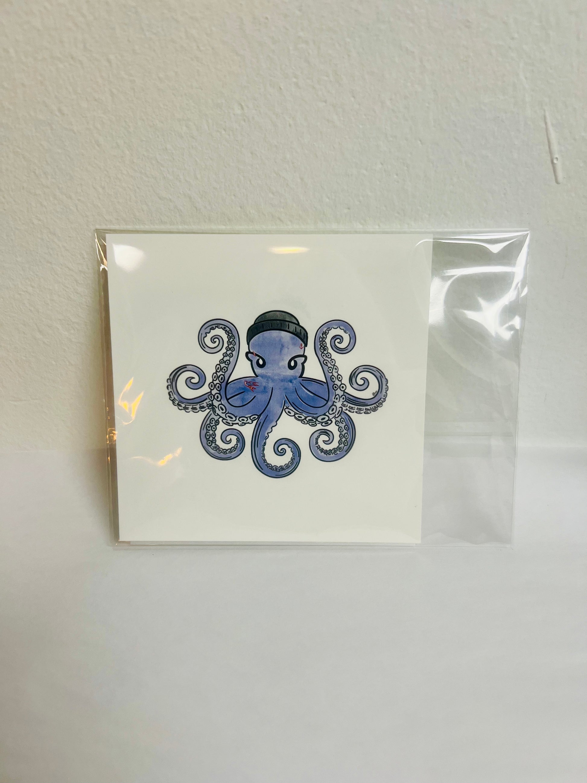 Hipster octopus print  Cheeky Pieces   