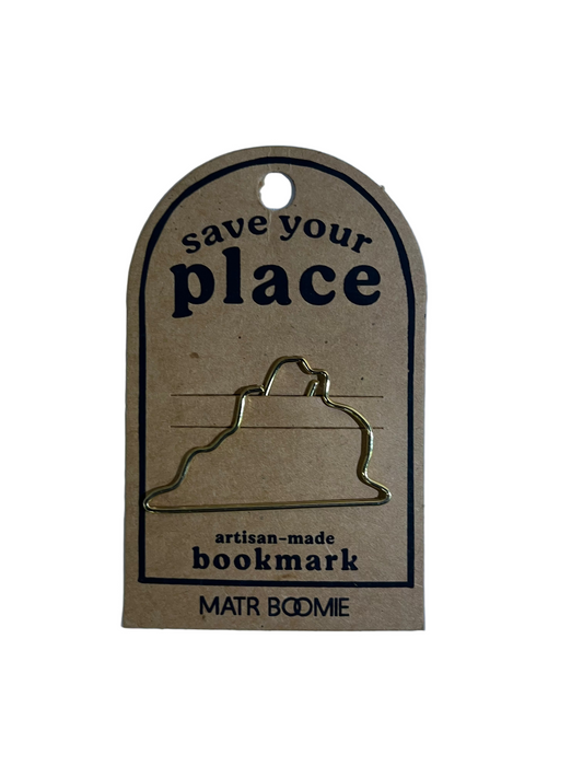 Virginia Wire Bookmark - Gold Home Decor Matr Boomie