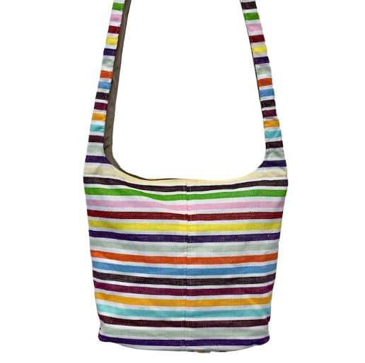 Laura shoulder bag Bags Unique Batik Rainbow Candy  