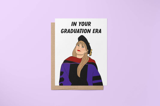 In your graduation era greeting card Home Goods MangoIllustrated